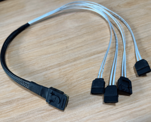 Mini SAS to SAS cable